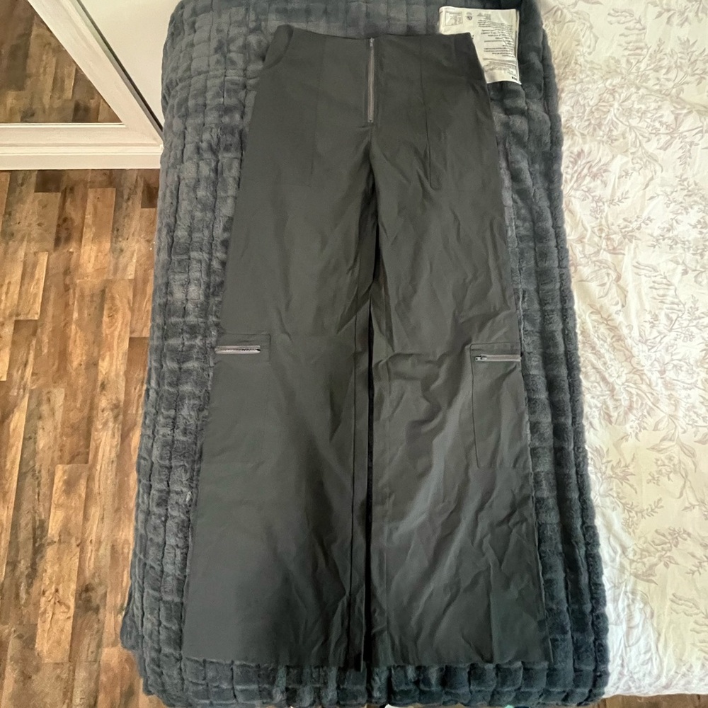 PrettyLittleThing Black Wide Leg Pants